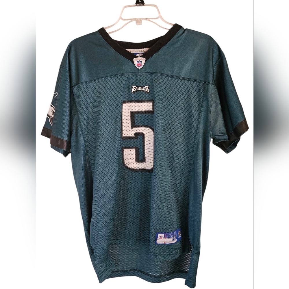 Reebok NFL Philadelphia Eagles Donovan McNabb Green Football Jersey Youth XL